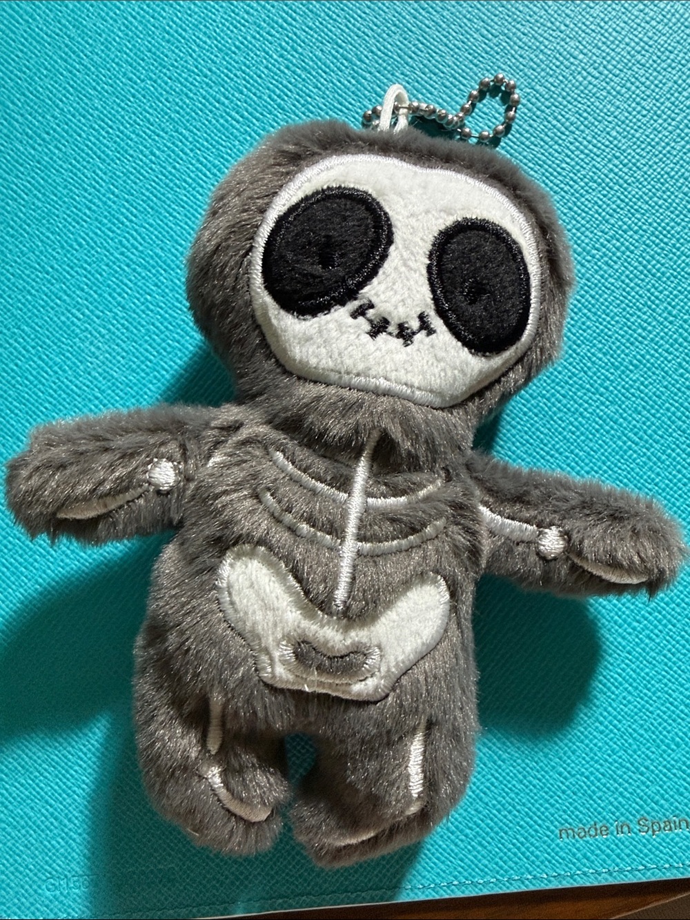 Skeleton Plush Bag Charm
